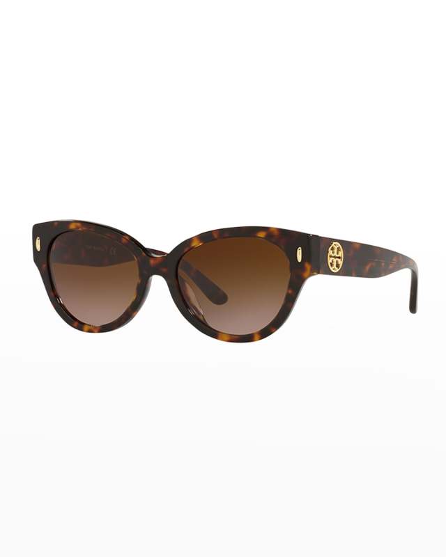 Logo Acetate Cat-Eye Sunglasses